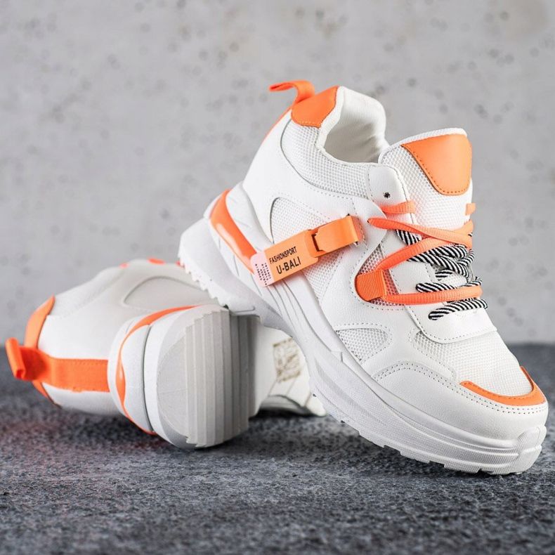 SHELOVET Bijele modne tenisice bijela 1