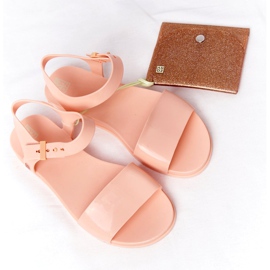 Mirisne ekološke gumene sandale ZAXY HH285123 Akt bež ružičasta 1