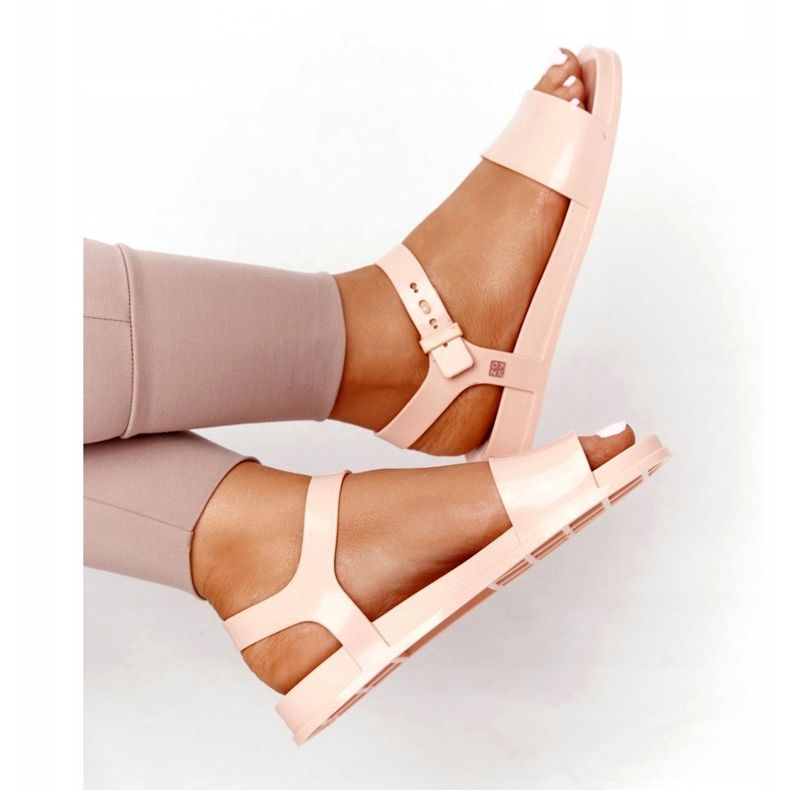 Mirisne ekološke gumene sandale ZAXY HH285123 Akt bež ružičasta 7