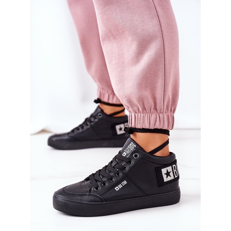 Ženske tenisice Big Star topla crna EE274351 crno 2