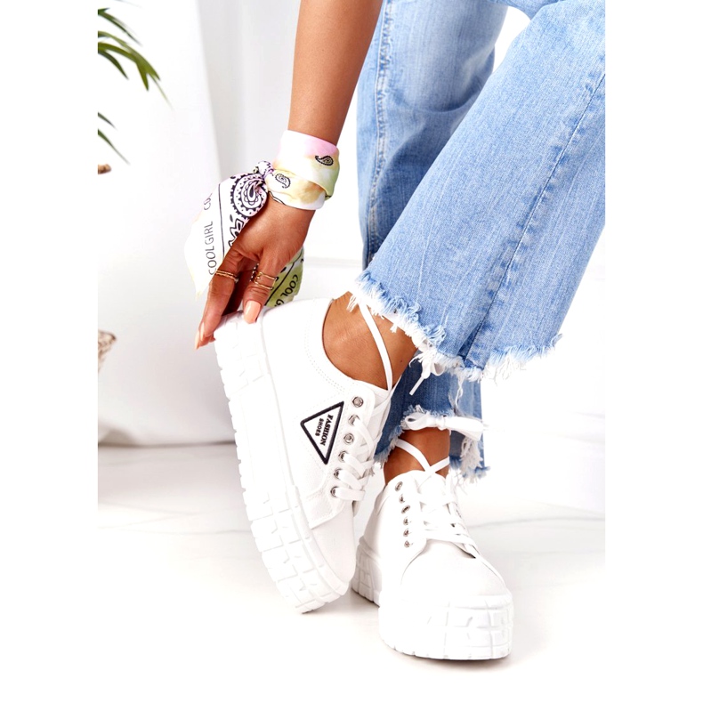 Ženske tenisice Bijele Big City Life bijela 3