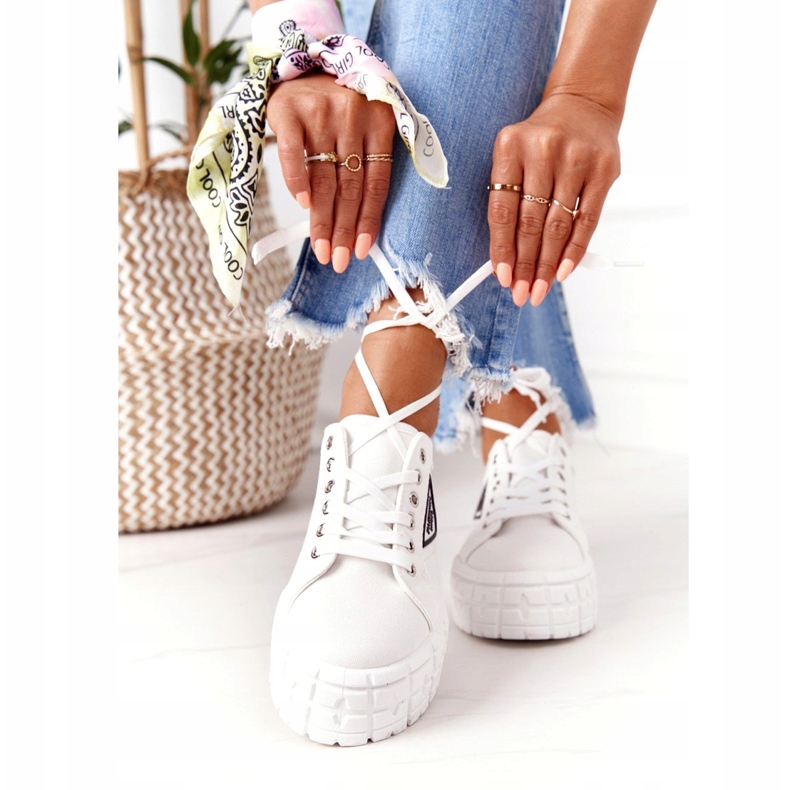 Ženske tenisice Bijele Big City Life bijela 4