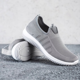 SHELOVET Klizne sportske cipele siva 1