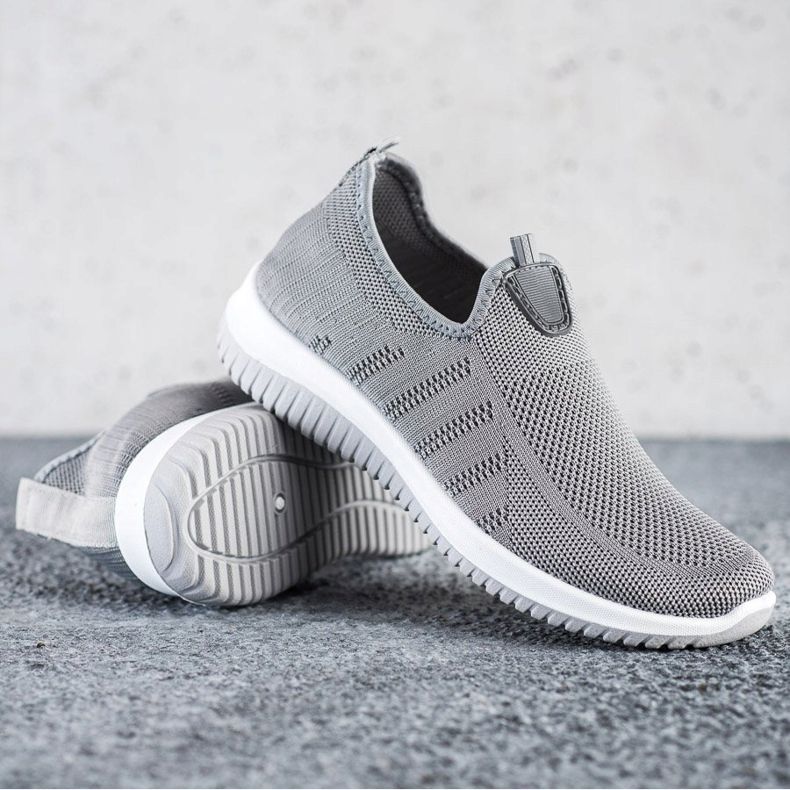 SHELOVET Klizne sportske cipele siva 1