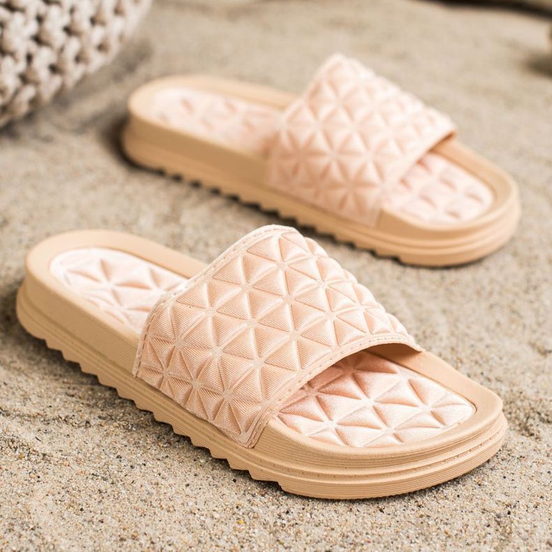 Renda Ležerne bež papuče 1