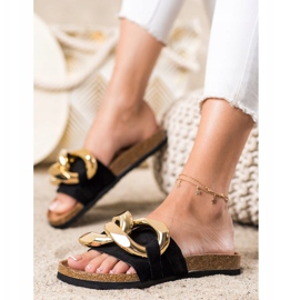 Sabatina Modne papuče crno 1