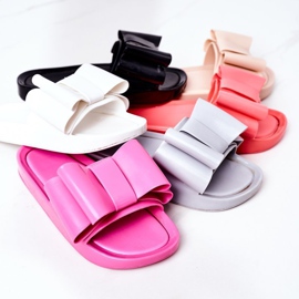 PS1 Gumene papuče s maramom od fuksije ružičasta 1