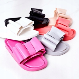 PS1 Gumene papuče s mašnom Crni travanj crna 1