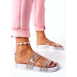 PS1 Gumene papuče sa srebrnim kubnim cirkonijem nedostaju vam srebro 2