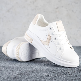 SHELOVET Tenisice od eko kože bijela 1