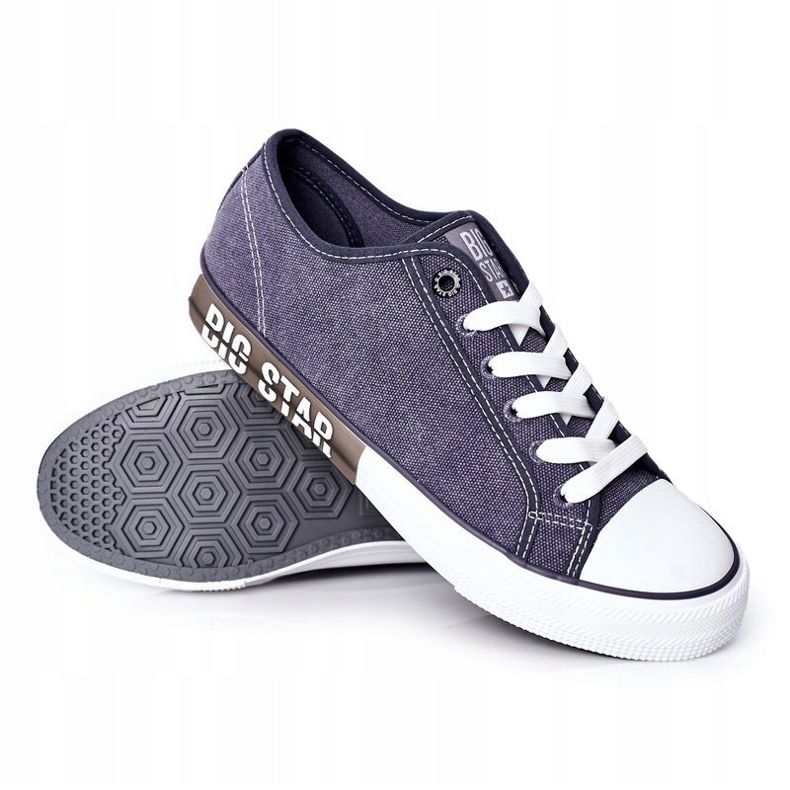 Muške tenisice Big Star HH174047 tamnoplave boje plava 1