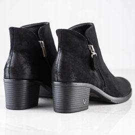 Klasične čizme na VINCEZA postu crna 1