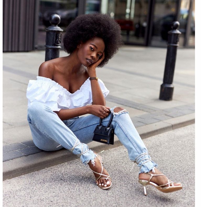 PS1 Vezane sandale na visoku petu sa zlatnom pistom četvrtastog prsta zlatni 4