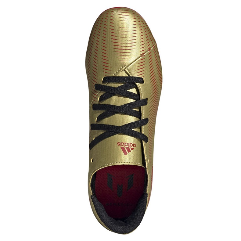 Adidas Nemeziz Messi .4 FxG Jr FY0810 kopačke zlatni zlatni 2