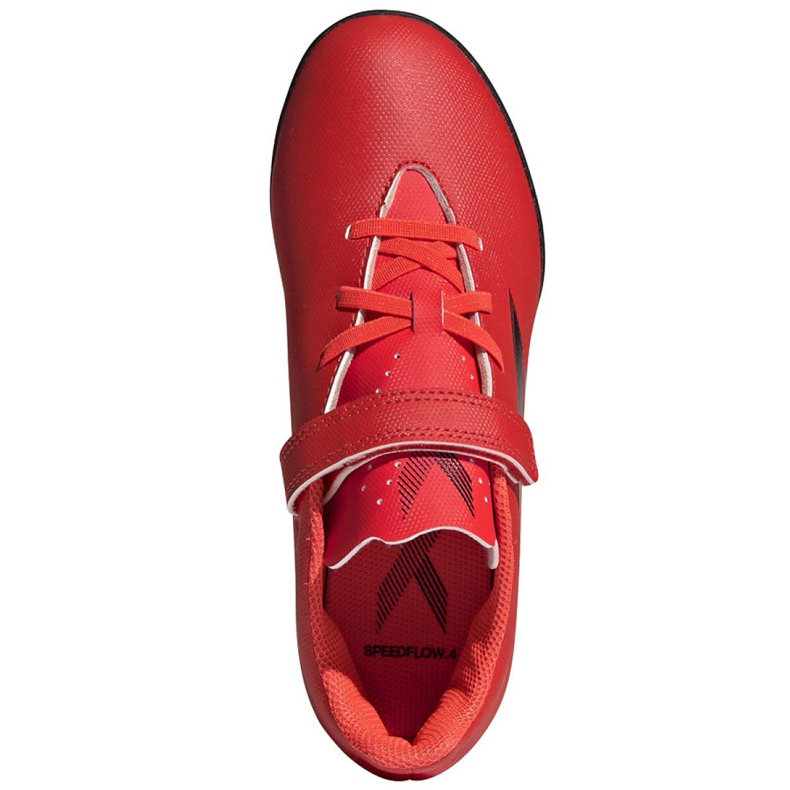 Adidas X Speedflow.4 H&amp;L Tf Jr FY6874 kopačke raznobojna crvena 2