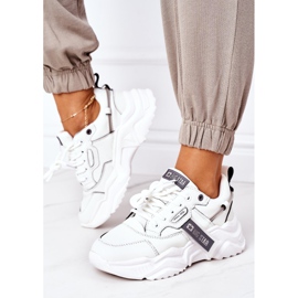 Ženske sportske cipele Tenisice Big Star GG274213 Bijelo-siva bijela 1