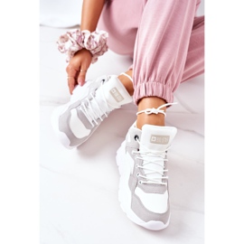 Ženske sportske cipele Tenisice Big Star GG274643 Bijele bijela 1