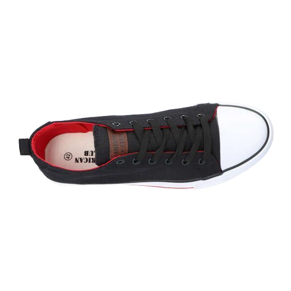 American Club Crne američke tenisice Club LH26 / 21 crno crvena 3