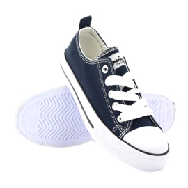 American Club Bandy vezane mornarsko plave tenisice plava 3