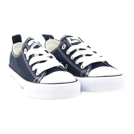 American Club Bandy vezane mornarsko plave tenisice plava 4