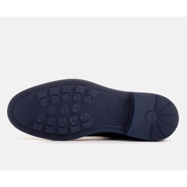 Marco Shoes Lagane čizme izolirane ravnim dnom od prirodne kože tamnoplava 1