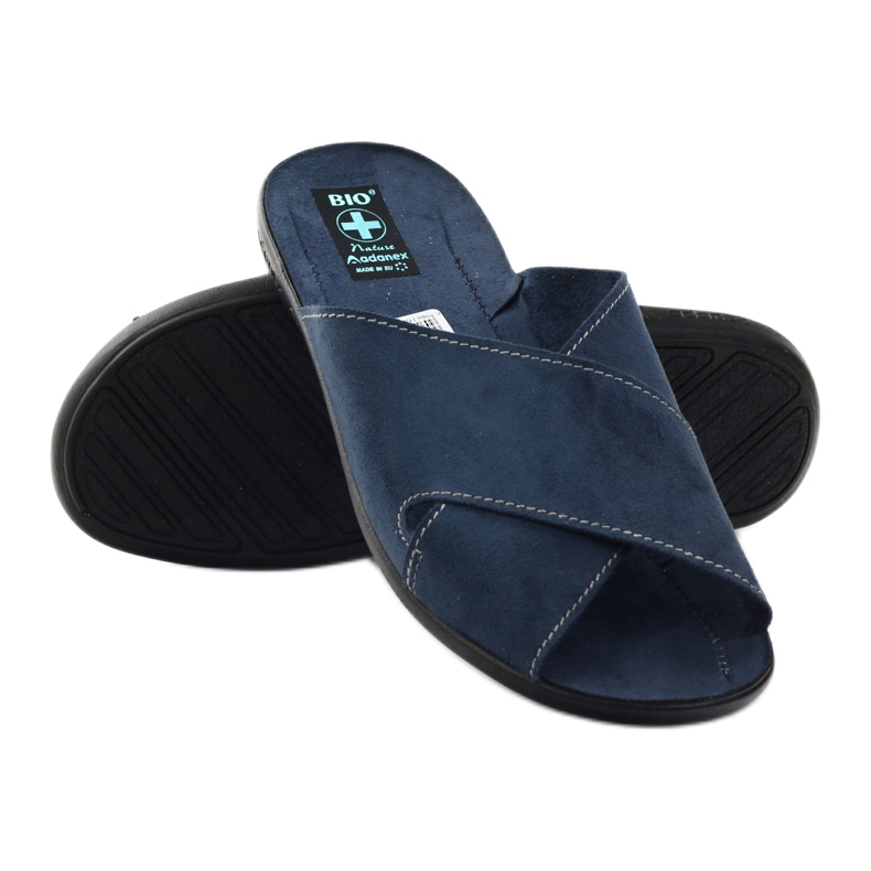 Adanex papuče muške mornarsko plave papuče 20308 plava 3