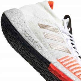 Adidas cipele PulseBOOST Hd M EE9564 bijela naranča 2