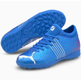 Kopačke Puma Future Z 4.2 Tt Jr 106509 01 narančasta, plava plava 1