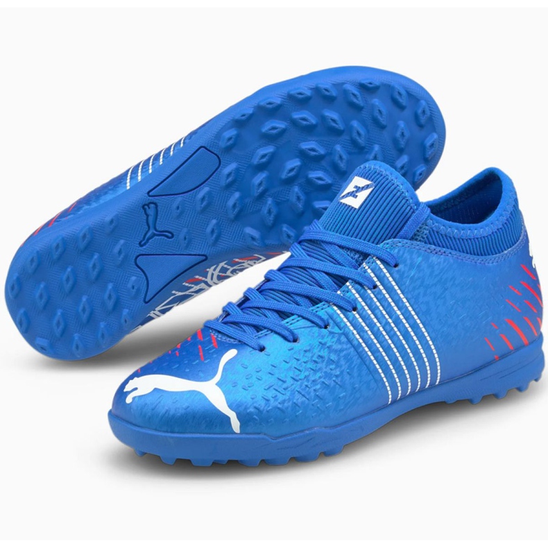 Kopačke Puma Future Z 4.2 Tt Jr 106509 01 narančasta, plava plava 1