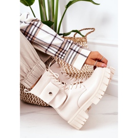 PS1 Izolirani radnici s džepnom bež bojom 2