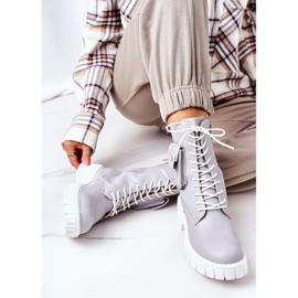 PS1 Topli radnici s džepnim svijetlo sivim sjajnim siva 1