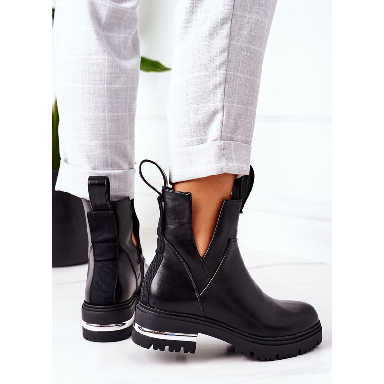 PS1 Tople crne čizme Jodhpur čizme Rock It crna 2