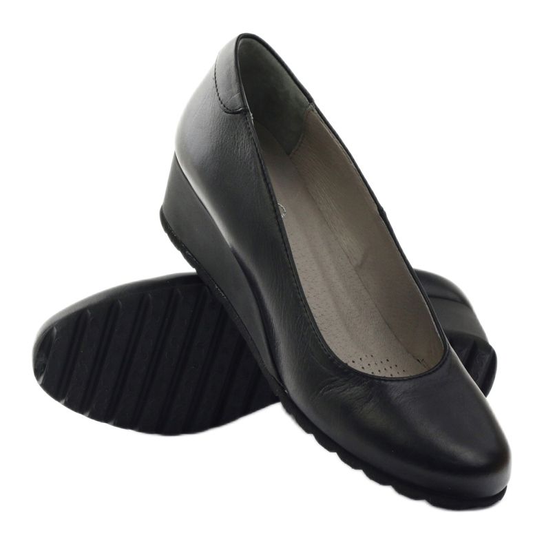 Pumpe klinaste Edeo 2354 crne crno 3