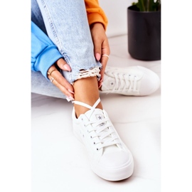 NEWS Ženske kožne tenisice bijele Mega bijela 1