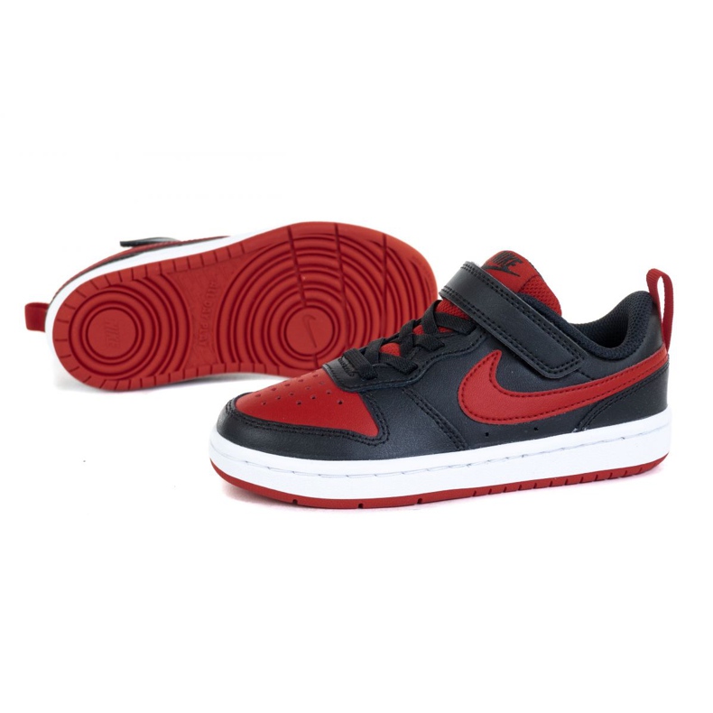 Cipele Nike Court Borough Low 2 (PSV) Jr BQ5451-007 crno plava 1