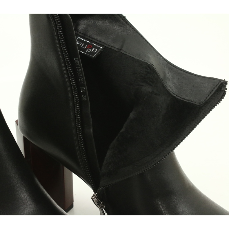 Crne čizme Filippo DBT1553 / 21 BK crna 4