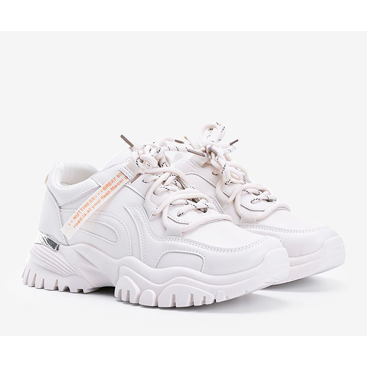 Bež tenisice s debelim Zooey potplatom 1