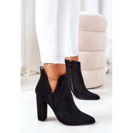 PS1 Crne Sally tople čizme na postu crna 1