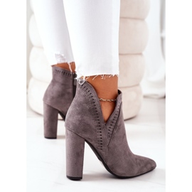 Tople čizme na postu Grey Sally siva 1