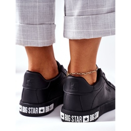 Ženske kožne tenisice Big Star II274030 Crne crna 1