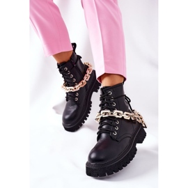 Visoke, elegantne čizme od crnog grala 1