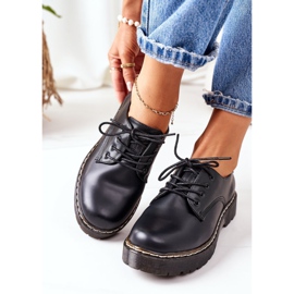 Kožne cipele Oxford Big Star II274107 Crna 2