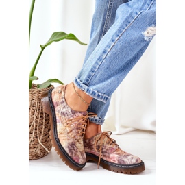 Ženske kožne cipele Oxfords Maciejka 04087-46 Višebojno višebojan 2