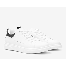 BM Crno -bijele tenisice na debelom Influ đonu bijela crna 2