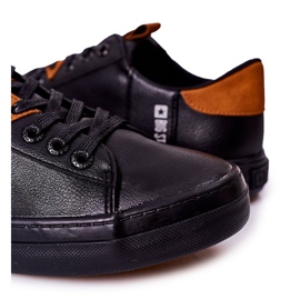 Muške kožne tenisice Big Star GG174026 Crne crna 1