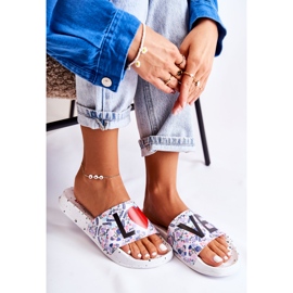 Ženske papuče Big Star Love White DD274A256 bijela 1