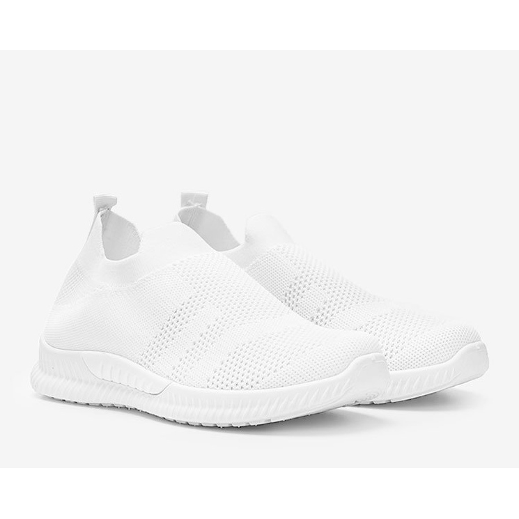 Bijele sportske cipele s beskonačnim klizanjem bijela 2
