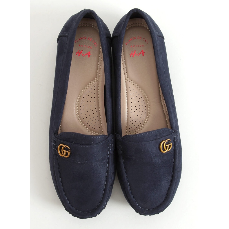 Ženske tamnoplave mokasine H8192 Azul tamnoplava 1