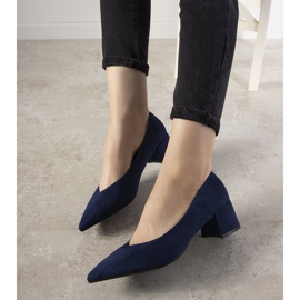 Tamnoplave pumpe na Florenovom stupu plava 2