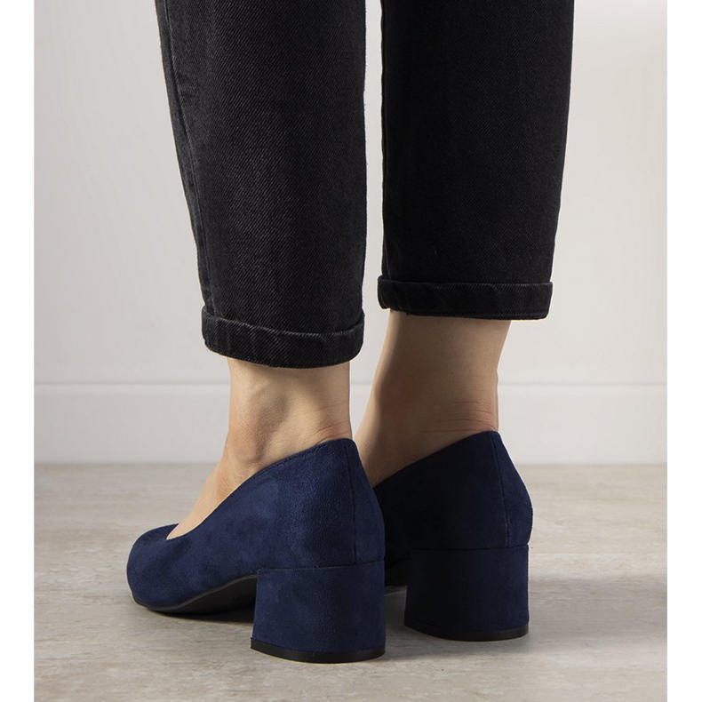 Tamnoplave pumpe na Florenovom stupu plava 1